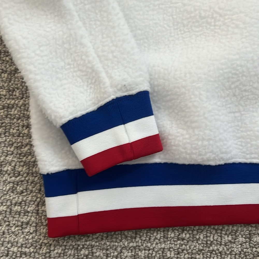 Polo Ralph Lauren US Olympic Team Sweater Fleece top Red White Blue Boys M L - Picture 8 of 10